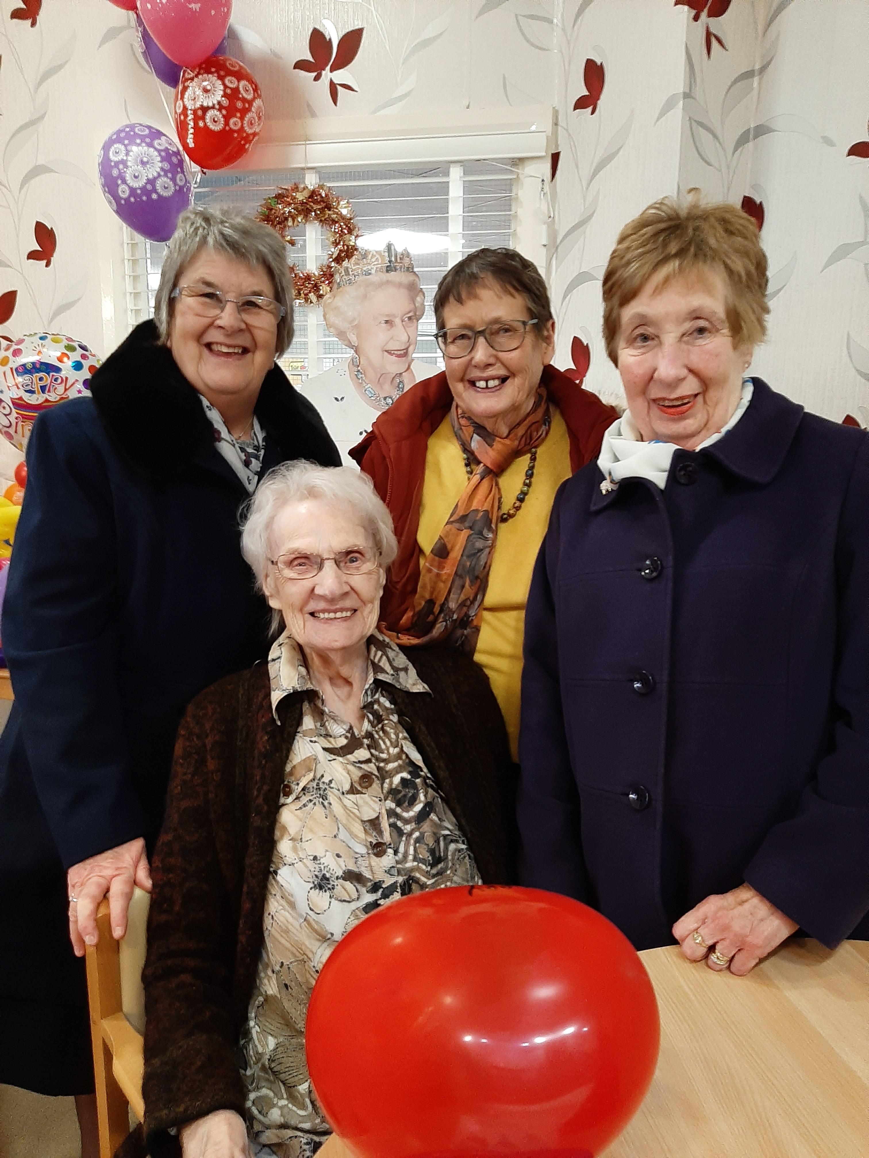 Gladys Cross celebrated her 101st birthday in style on December 8.