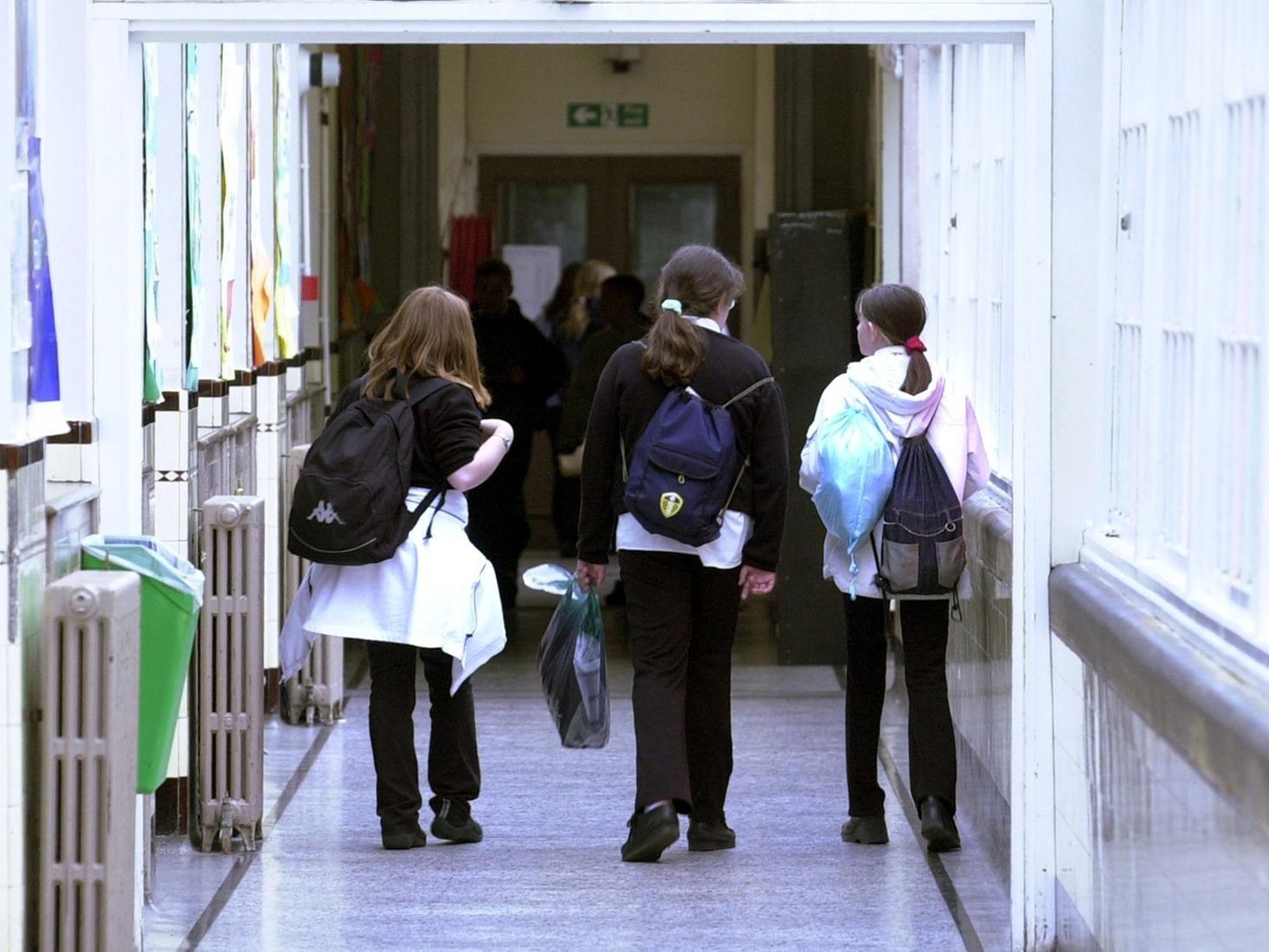 Primary school children stock image 