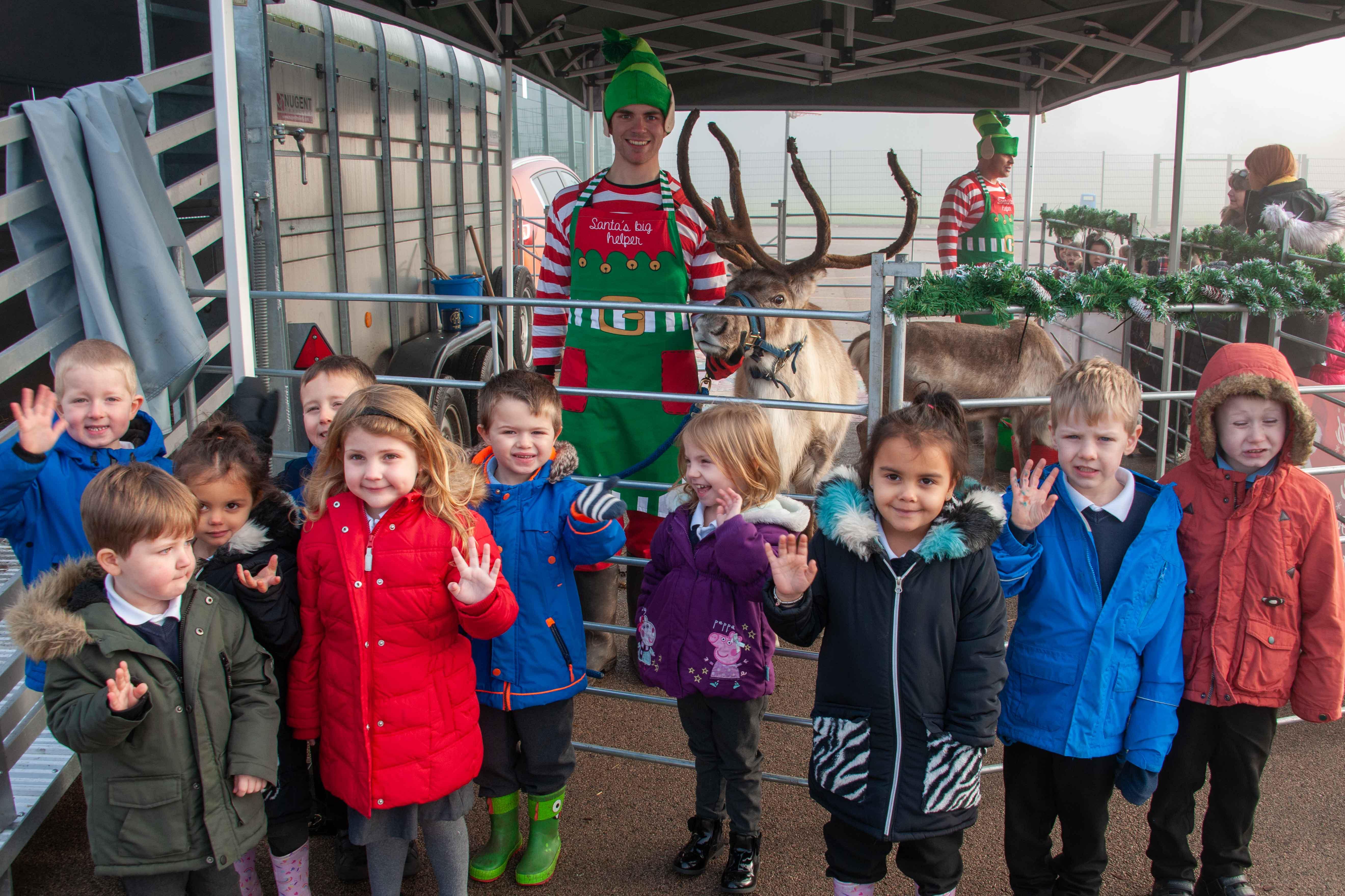 Leamington Primary and Nursery Academy, Clare Road, Sutton received some very special visitors to their school from Willow Tree Farm in Shirebrook.