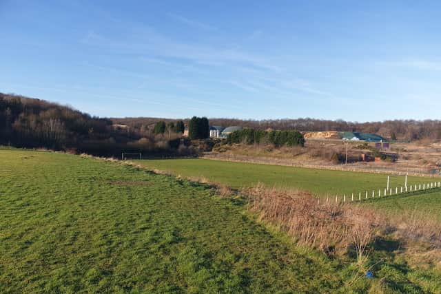 The former Welbeck Colliery site.