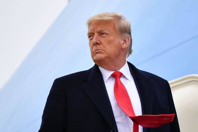 Donald Trump is being investigated by the Manhattan District Attorney’s office