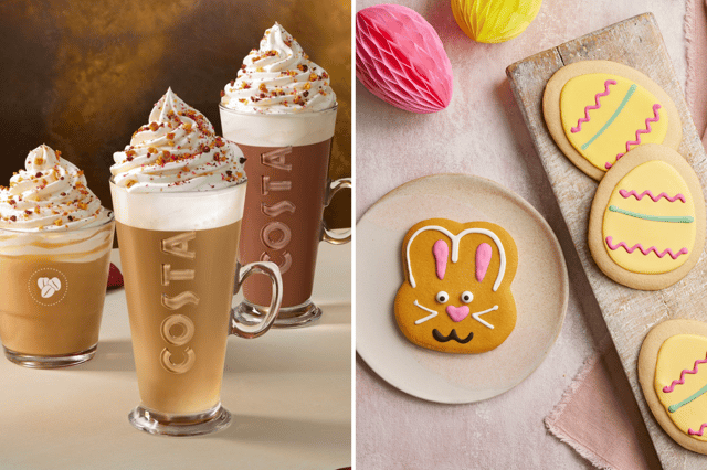 Costa has released its range of chocolatey drinks in time for Easter - but you need to be quick