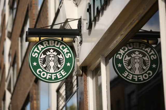 Starbucks has launched a new bright blue drink today - but its only available for a limited time