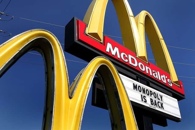 Are you ready for McDonald's Monopoly? 
 (Photo: Tim Boyle/Getty Images)