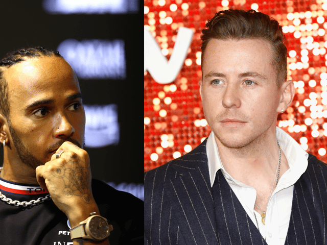 Lewis Hamilton’s unusual travelling companion exposed by McFly star Danny Jones