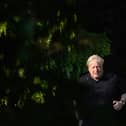 Former British Prime Minister Boris Johnson is seen on his morning run on June 15, 2023 in Brightwell-cum-Sotwell, England. The Privileges Committee has been investigating whether Boris Johnson misled parliament over breaches of lockdown rules in Downing Street during the Covid-19 pandemic. (Photo by Leon Neal/Getty Images)