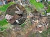 Video: 'A giant landslide is gradually destroying my garden every time it rains'