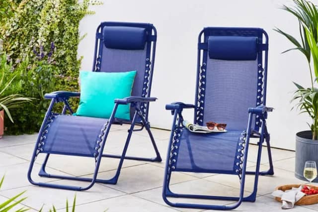 Get ready for the mini heatwave with these garden chairs from Dunelm - only £69 for two