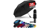 Tumella's umbrella comes with a lifetime warranty