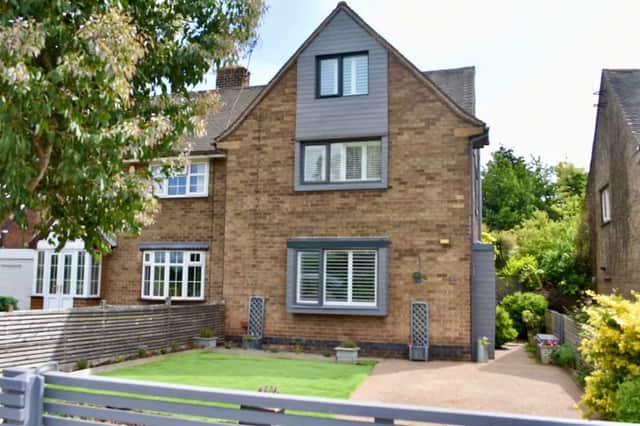 Family-ready Mansfield semi three bedrooms, driveway and garden for £190,000