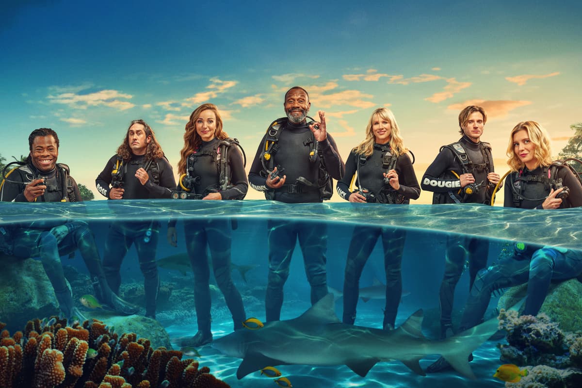 Shark Infested Wayers Shark! Celebrity Infested Waters cast: who is in ITV series?