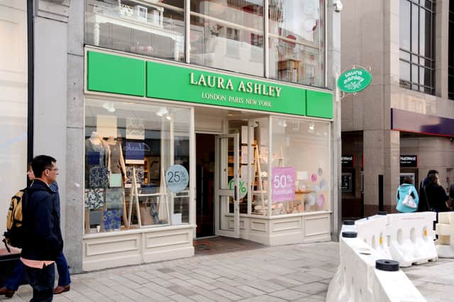 The first Laura Ashley shop opened in 1961