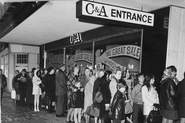 C&A's last UK shops closed in 2001