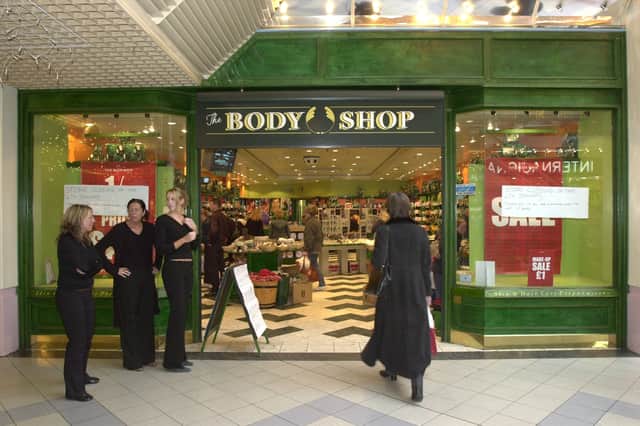 The Body Shop opened its first store in Brighton in 1976