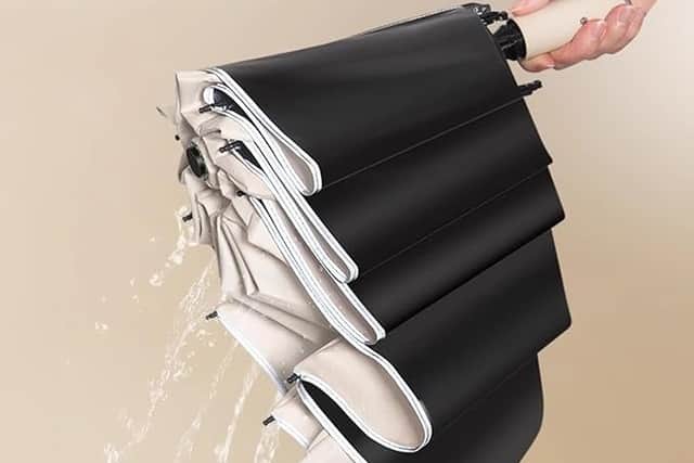 I genuinely don't know why you'd want water to pool up in your umbrella