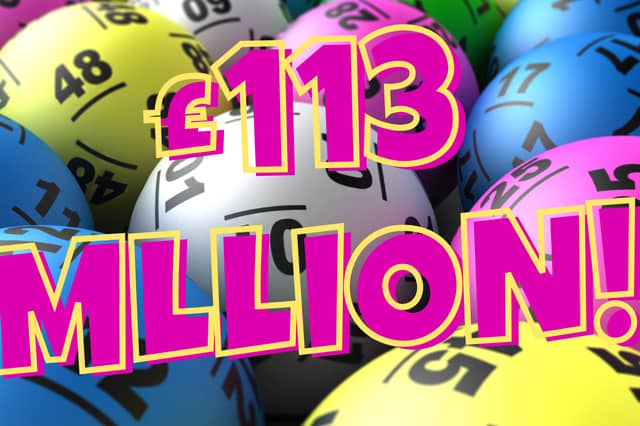 Friday's jackpot is massive