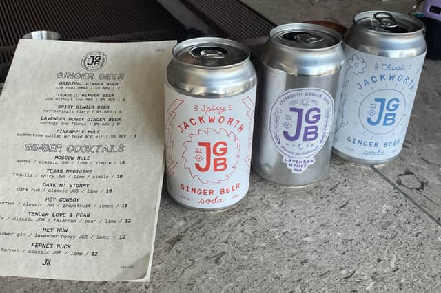 Pittsburgh: Freelance journalist Rory Buccheri found an unexpected farm to fork oasis in this industrial  US city famous for sports and pop art. Pictured: Jackworth ginger beer
