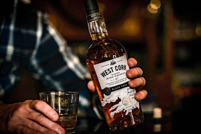West Cork's Black Cask is a special blended whisky that usually costs over £35 per bottle
