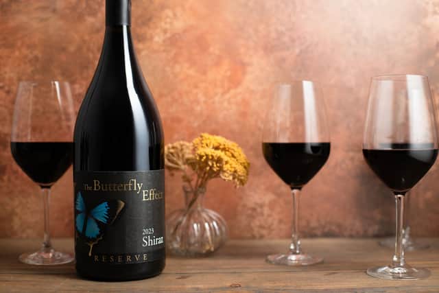 The free magnum is this big and bold Reserve Shiraz