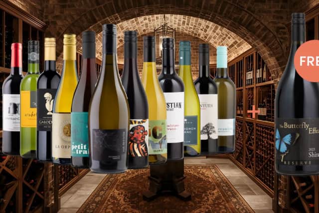 Stock up your cellar with 12 wines and a free magnum in time for Christmas with this amazing offer