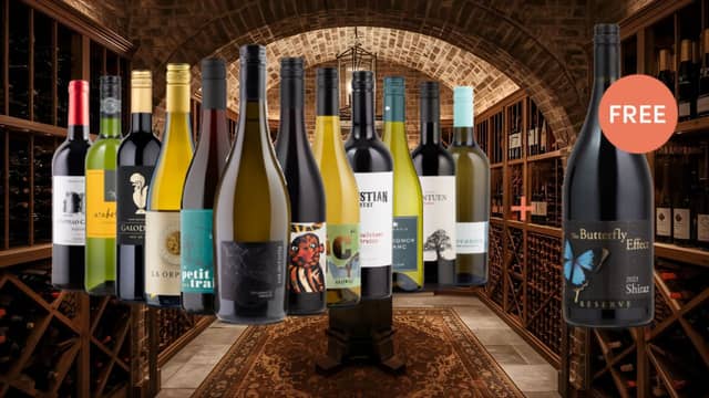 Stock up your cellar with 12 wines and a free magnum in time for Christmas with this amazing offer
