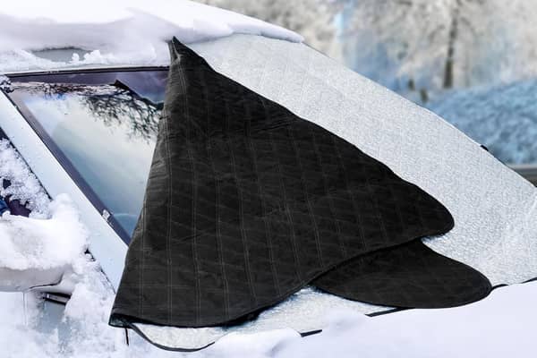 Held on by magnets, and with a soft protective lining, this windscreen cover can save you time on a cold day - and it's just £3