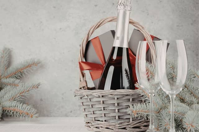 The Hotel Chocolat festive fizz hamper is the perfect treat for yourself this Christmas