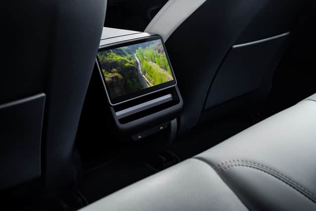 New Premium features include a clever screen in the rear - which controls the climate and gives youngsters access to a suite of games