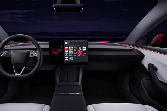 The interior remains brutally minimalist, and retains plenty of quirks - but it gets better with every WiFi update