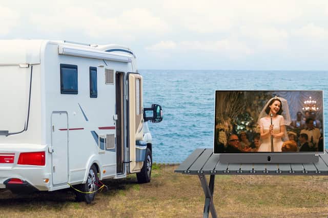 It's ideal for people who travel around in caravans, motorhomes, or boats
