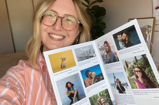 Organise a personalised group card in less than five minutes with GroupTogether.