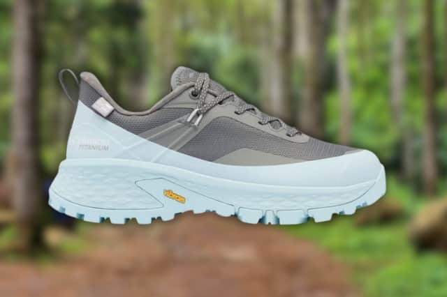 The Columbia Tellurix Titanium OutDry hiking shoe combines waterproof protection with lightweight comfort, making it ideal for fast-paced walks on mixed terrain