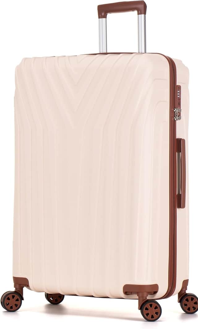 DK Luggage Large 28" Hard Shell Suitcase