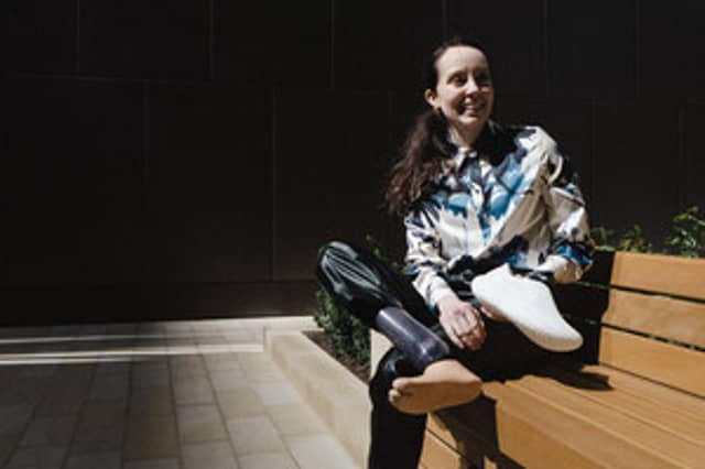 Stef Reid, MBE, world champion and Paralympian inspired Fitasy with her “one-shoe campaign.”