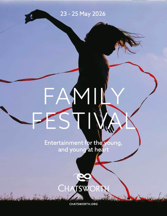 Chatsworth House will host the Family Festival on May 23 to 25, 2026.