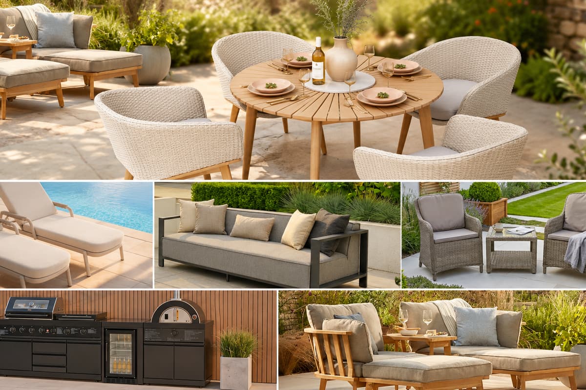 Outdoor-Küchen, Designer-Tagesbetten und Luxus-Liegen – Warum Gärten zum ...