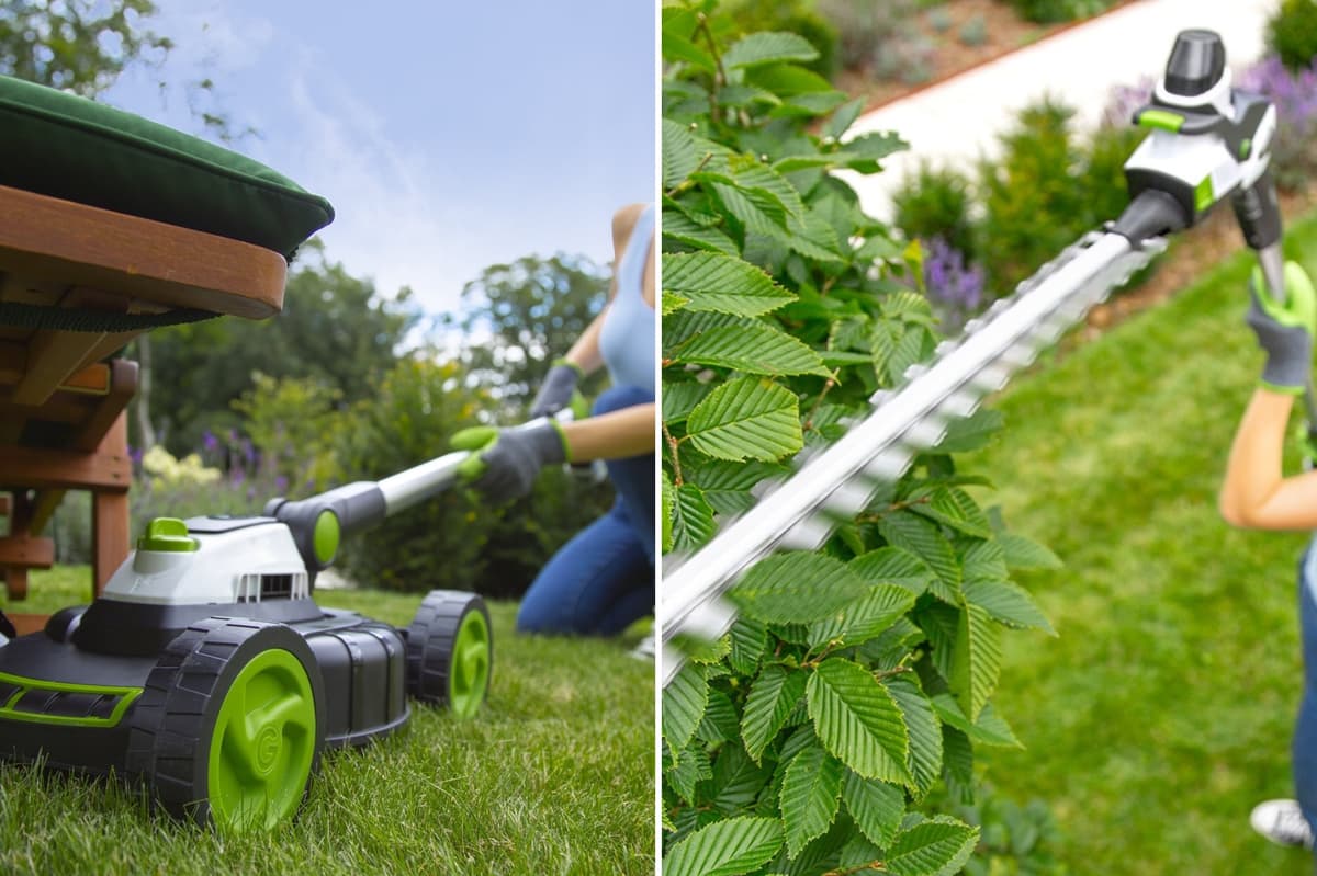 Gtech cuts £130 off cordless mower and hedge trimmer bundle