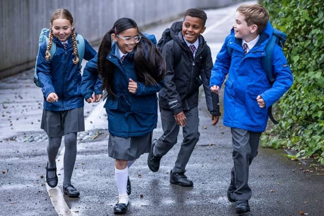Regatta’s back to school sale collection includes fleeces, padded jackets and a waterproof coat with a built-in torch.