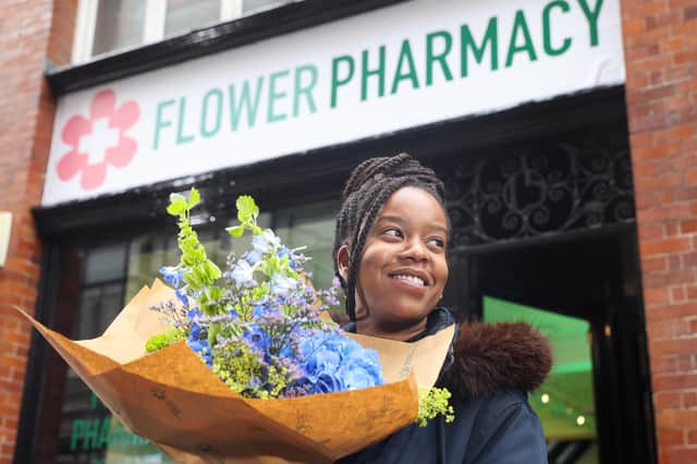 Guests were matched with blooms tailored to their mood, leaving with a bouquet designed to uplift, calm or energise