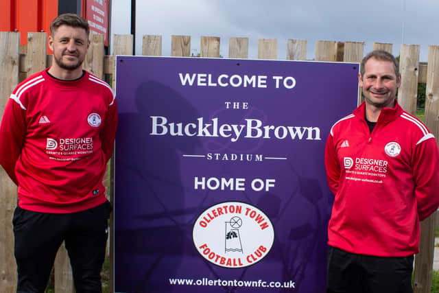 Brad Wells (Left) and Chris Baugh (Right) at their unveiling