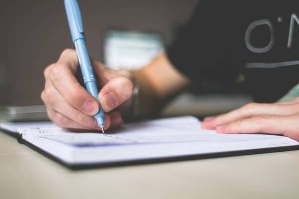 Person signing Will