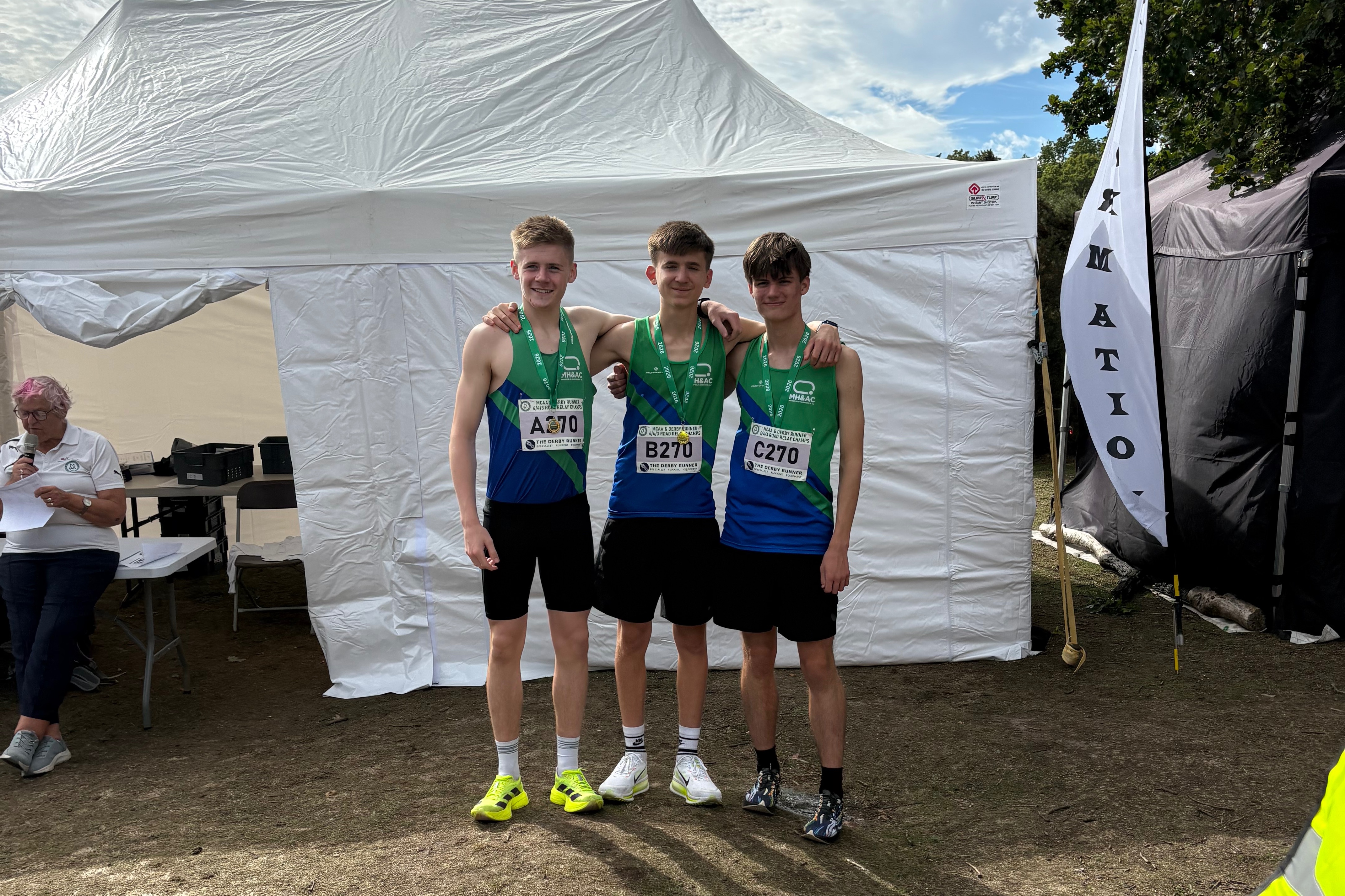 Mansfield Harriers holen Gold und qualifizieren sich für die nationalen ...