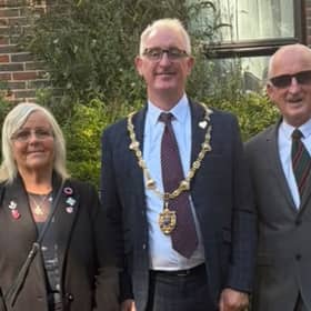 Diane & Mark Sheldon with Coun Tempest-Mitchell at York