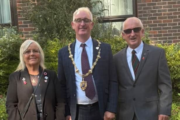 Diane & Mark Sheldon with Coun Tempest-Mitchell at York