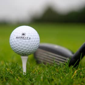 B&DWNM - A Barratt Homes branded golf ball