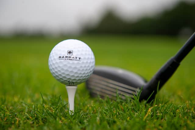B&DWNM - A Barratt Homes branded golf ball