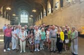 A previous group of Mansfield constituents visiting Westminster Hall