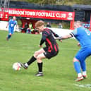 Action from Shirebrook against Dronfield.