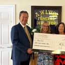A.W. Lymn has raised tens of thousands of pounds for Alex TLC 