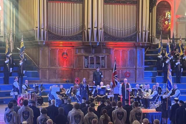Guests gather for the RBL’s Festival of Remembrance.